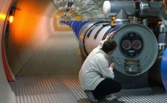 Wartungsarbeiten im Cern